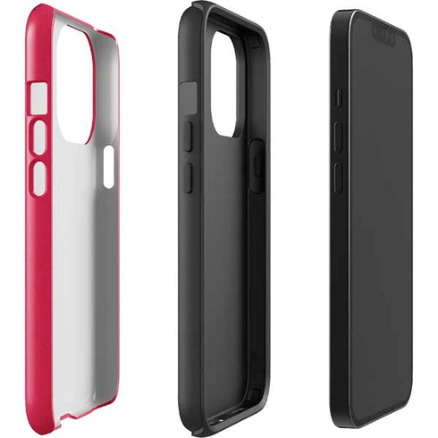 NBA Chicago Bulls Red Distressed iPhone 15 Pro Impact Case